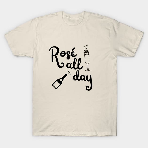 Rose All Day T-Shirt by SiebergGiftsLLC
